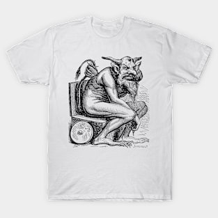 Belphegor Demon on a Toilet T-Shirt